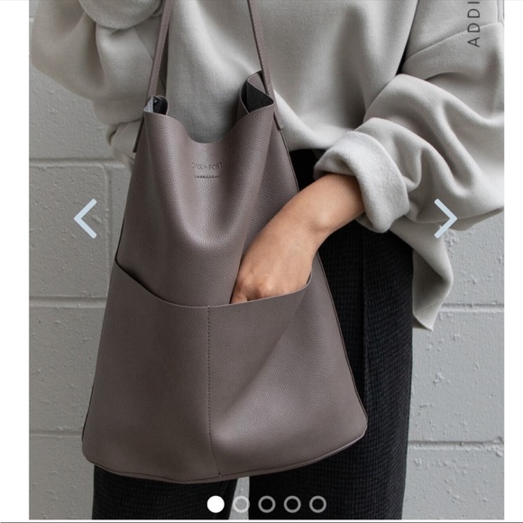 OAK + FORT Handbags - Oak + Fort Tote Bag in Sandstone